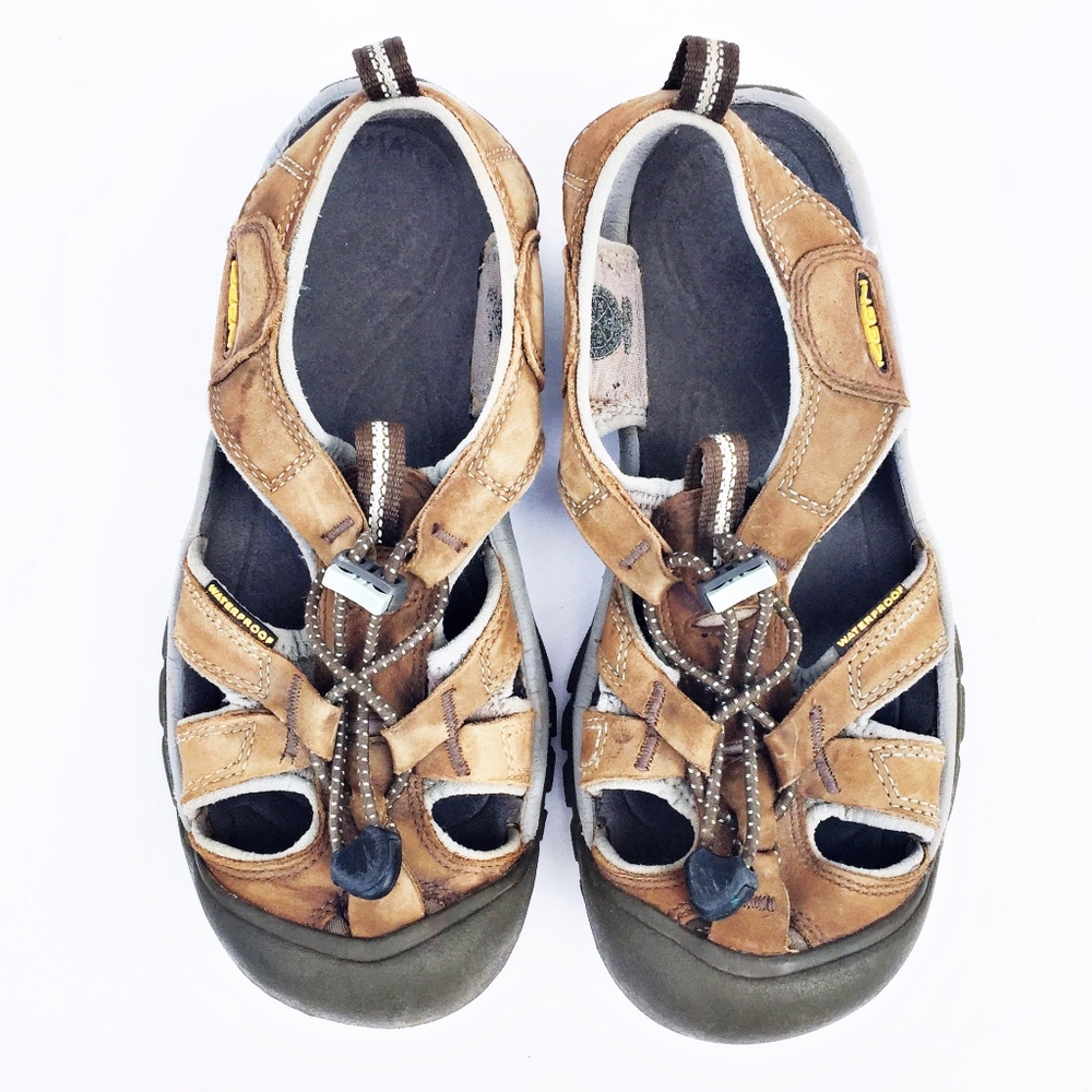 KEEN Venice Leather Hiking Waterproof Sport Sandal